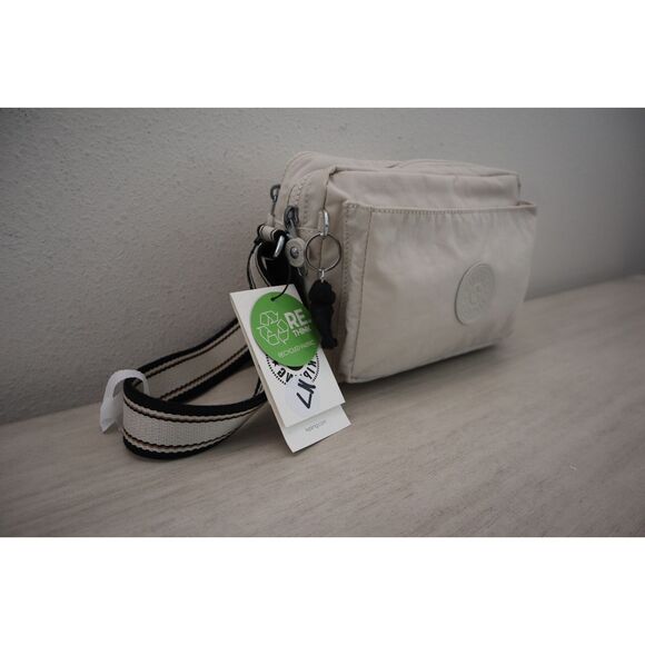 Kipling K17076-W58 Women's Md. Light Sand/Beige Abanu Crossbody/Shoulder Bag - Picture 15 of 16